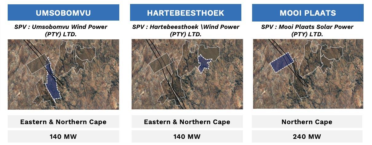 Featured image for “Envusa Energy completes project finance for 520MW of wind and solar projects in South Africa”